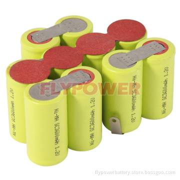 12V Sc3600mAh Ni-MH High Power Rechargeable Battery Pack for Vacuum Cleaner (10S of FH-Sc3600P)